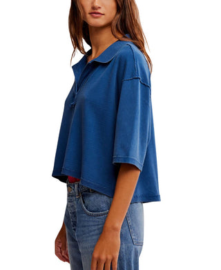 Free People - Denmark Cropped Polo