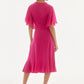 Joseph Ribkoff - Chiffon Flowy Wrap Dress