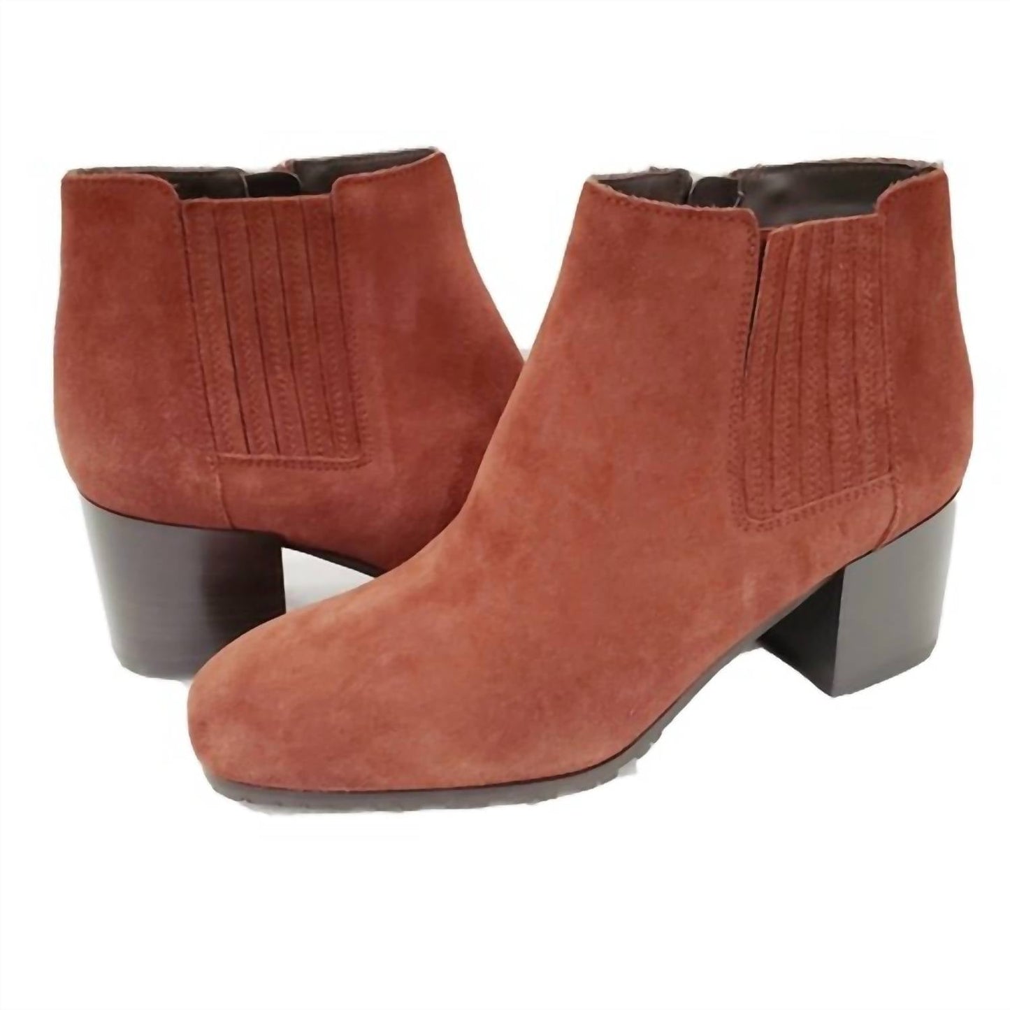 Aquatalia - Women's Charlotte Chelsea Suede Leather Waterproof Booties