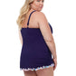 Profile By Gottex - Plus Size V-Neck Swimdress