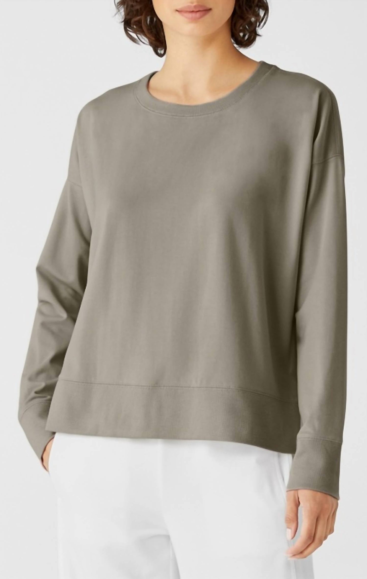 Eileen Fisher - Crew Neck Top