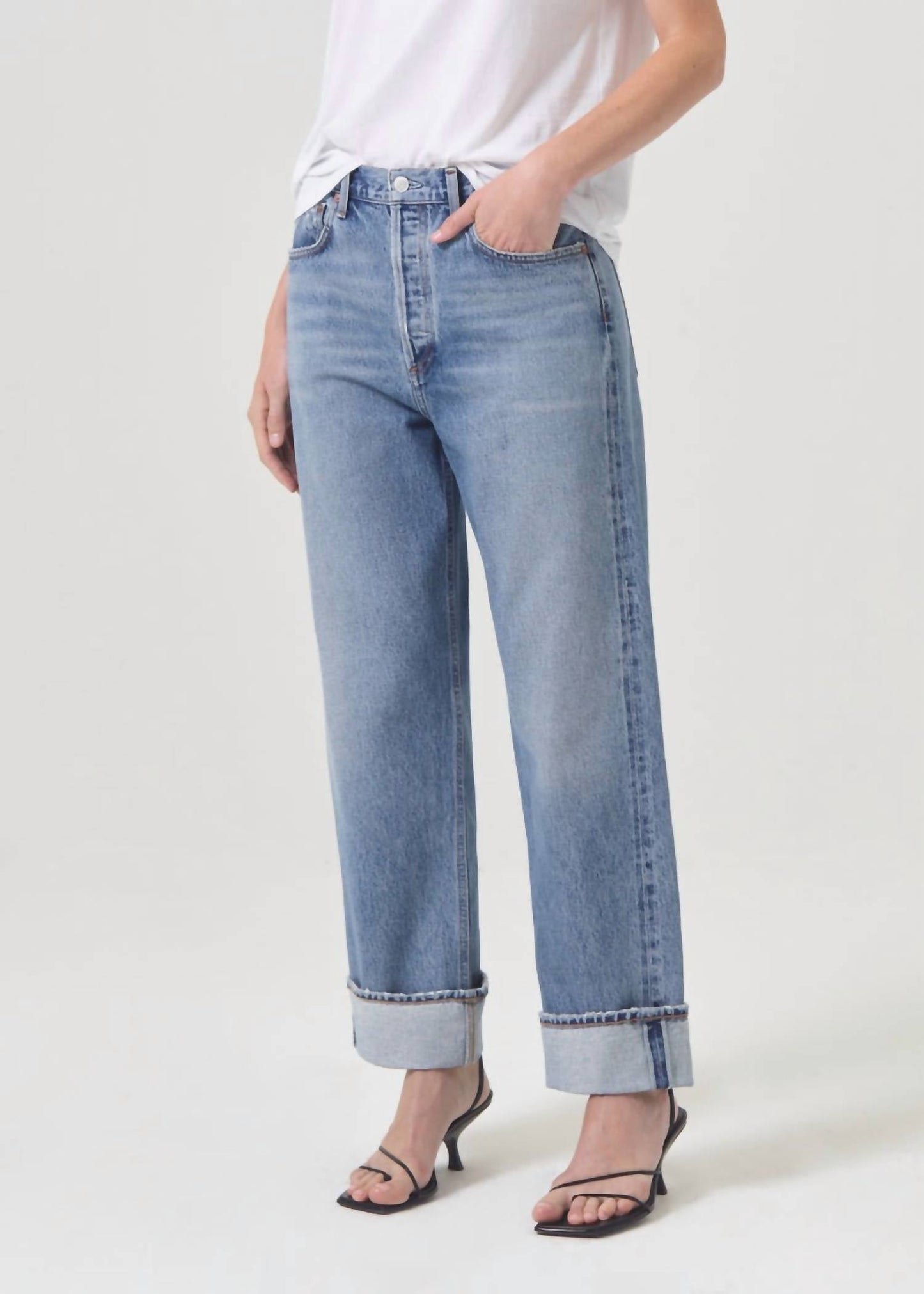 Agolde - Low Slung Straight Leg Jean