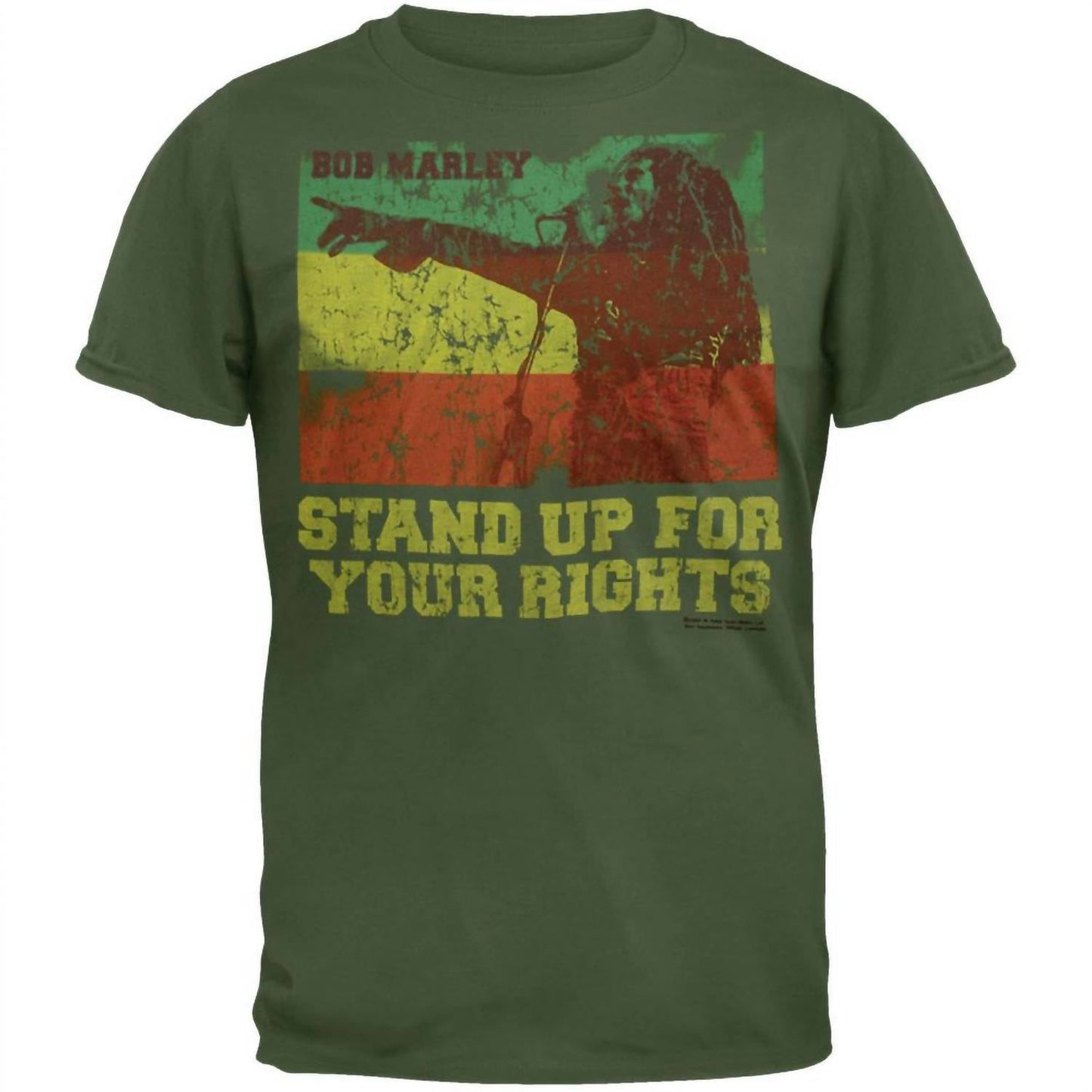 Bob Marley - Stand Up For Your Rights Soft T-shirt
