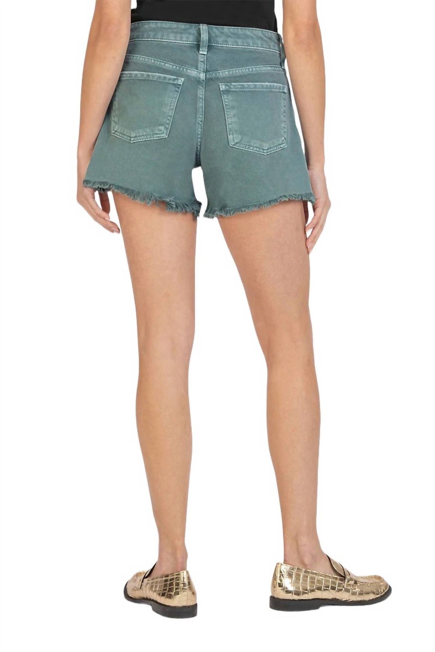 Kut From The Kloth - Jane High Rise Long Inseam Shorts