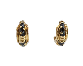 Hidalgo - Women's Enamel Reverisble Earrings