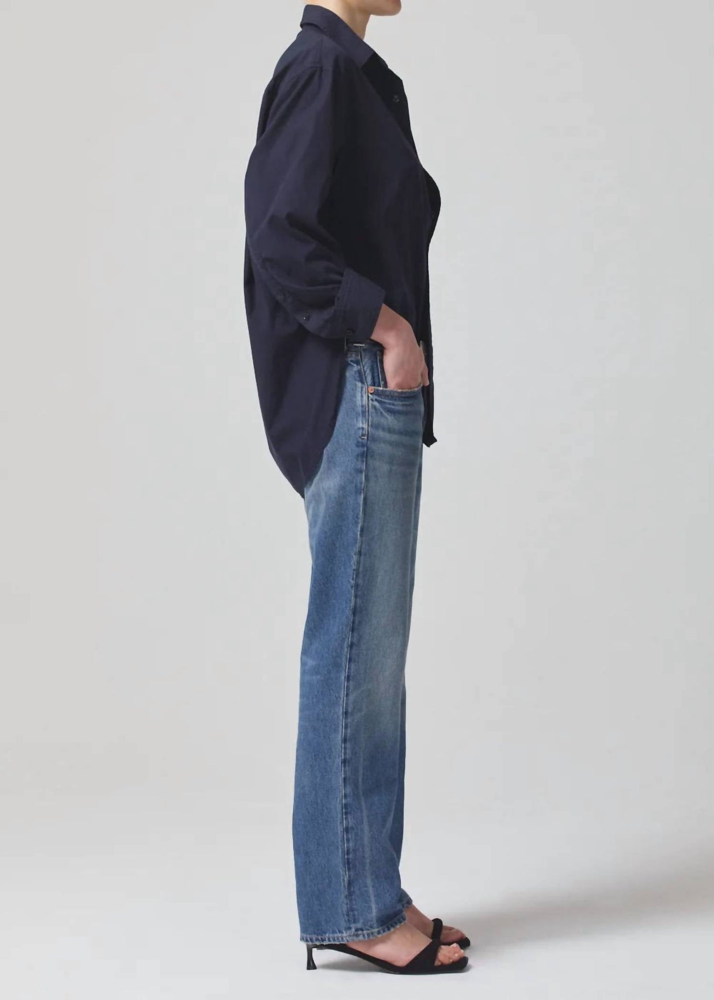 Citizens Of Humanity - Neve Low Slung Relaxed Jeans