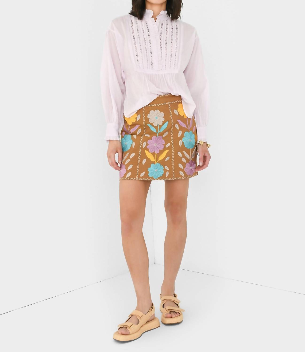 Antik Batik - Tady Cotton Mini Skirt