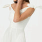 Astr - Charelin Linen Off Shoulder Dress