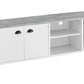 Contemporary TV Stand Console with Storage Cabinet