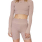 Spiritual Gangster - SERENE TWIST BACK LONG SLEEVE TOP
