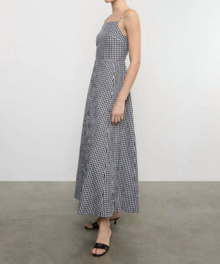 Enza Costa - Textured Gingham Dress