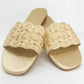 Coco Indigo - Women's Capri Textured Band Slip-on Sandals