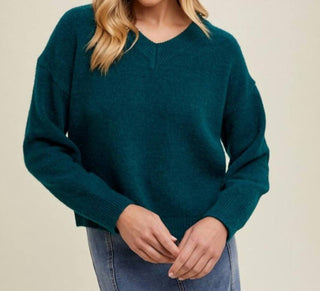 Wishlist - Brushed Relaxed Crop Sweater