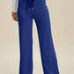 Basic Bae - Full Size Air Scuba Drawstring Wide Leg Pants