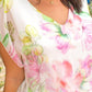 Gigi Moda - Amante Fiore Silk Top