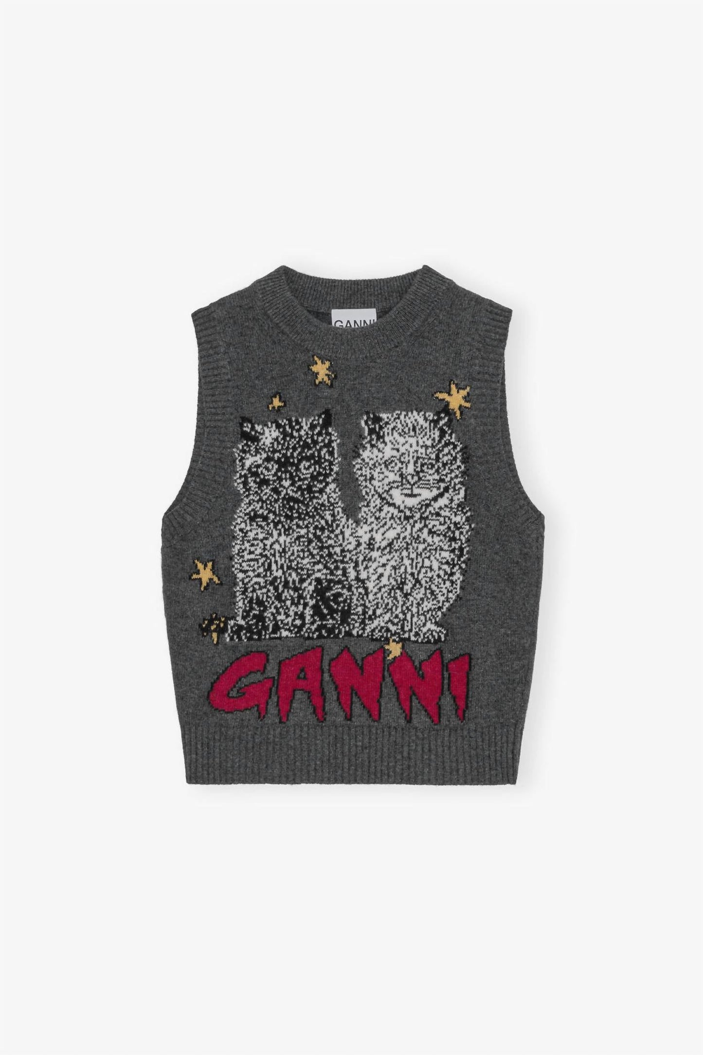 Ganni - Cats Vest