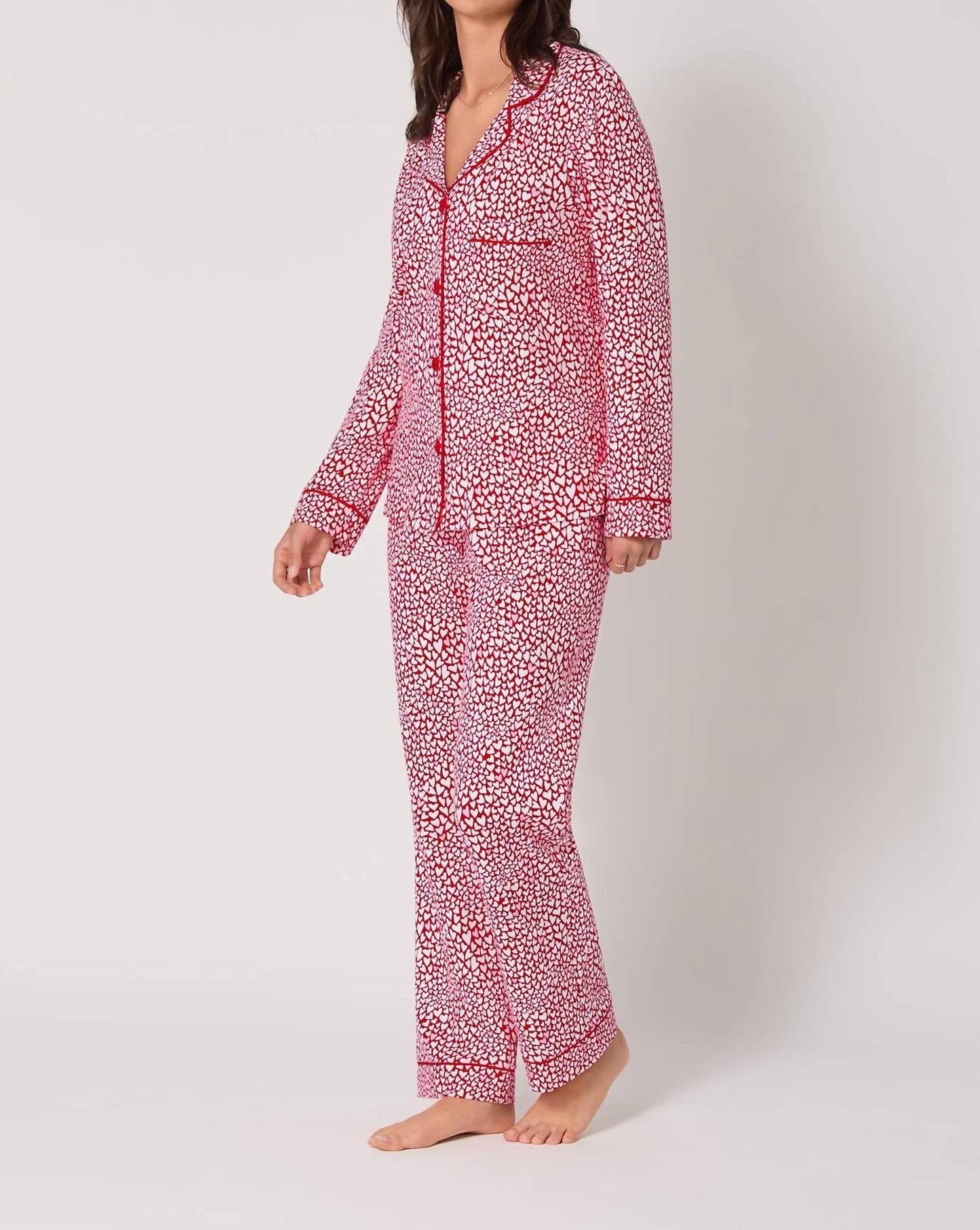 Bedhead Pjs - Bursting With Love Long Sleeve Pajama Set