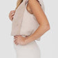 Mono B - Hybrid Cropped Puffer Vest