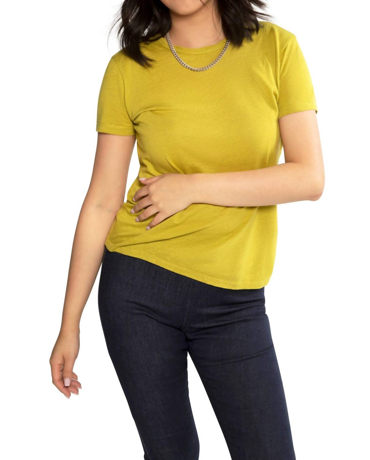 On This Day - Linen-blend Tee
