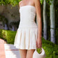 Bishop + Young - Women's Positano Linen Strapless Mini Dress