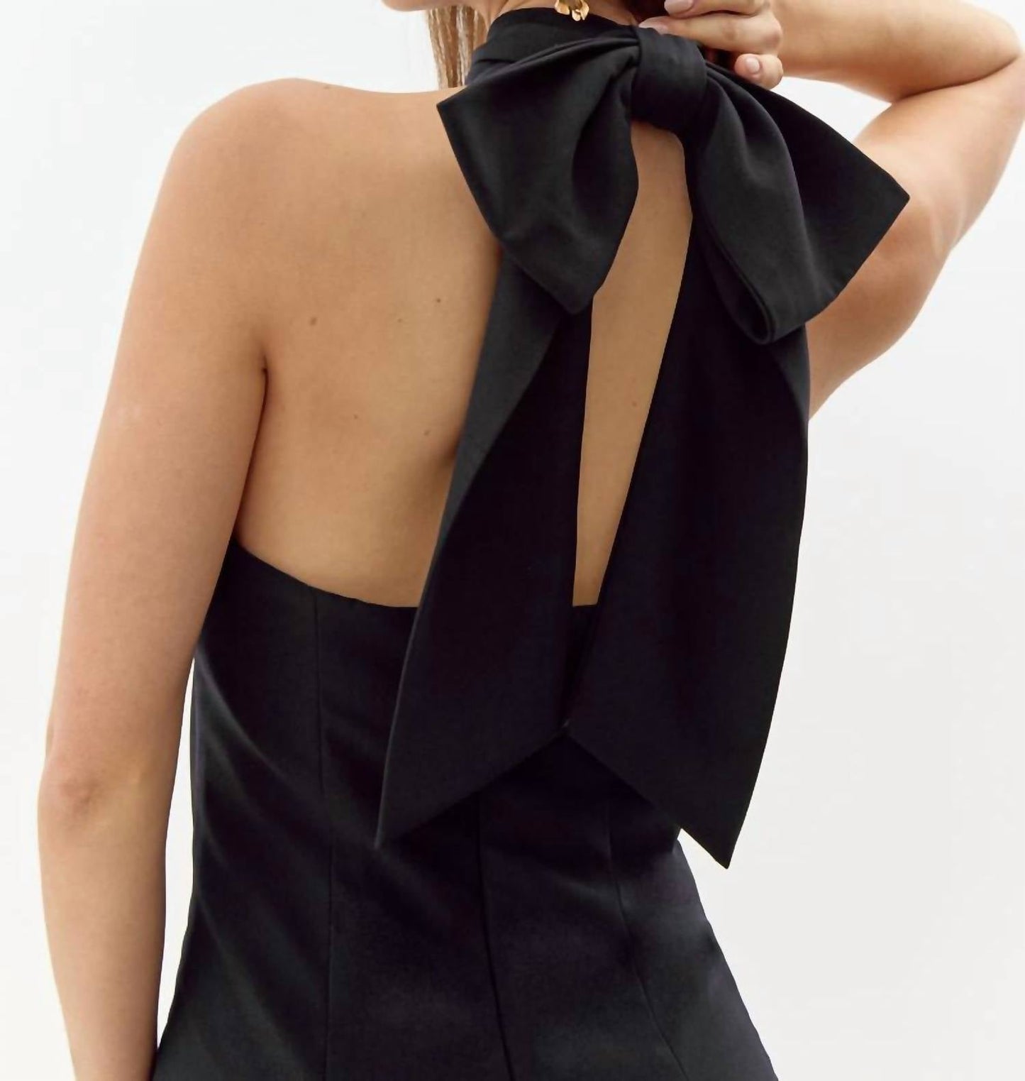 Adelyn Rae - Alize Halter Maxi Dress