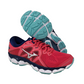 Mizuno Women's Wave Sky 2 Running Shoes Teaberry/Blue Size 6.5 B(M) Us