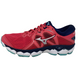 Mizuno Women's Wave Sky 2 Running Shoes Teaberry/Blue Size 6.5 B(M) Us