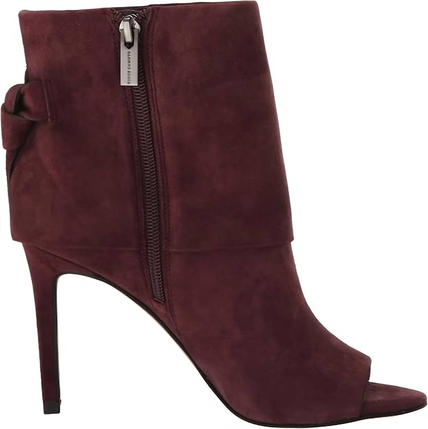 Vince Camuto - Women's Amesha Suede Open Toe Bootie