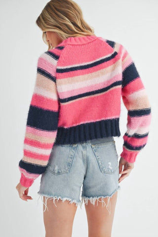 Aemi + Co - Boxy Fuzzy Sweater