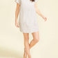 Sitano - Women's Riga Short Sleeve Short Dress