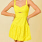 Day + Moon - Eyelet Bubble Hem Dress