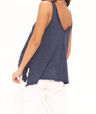 Project Social T - Wavy Baby Relaxed Seamed Textured Tank