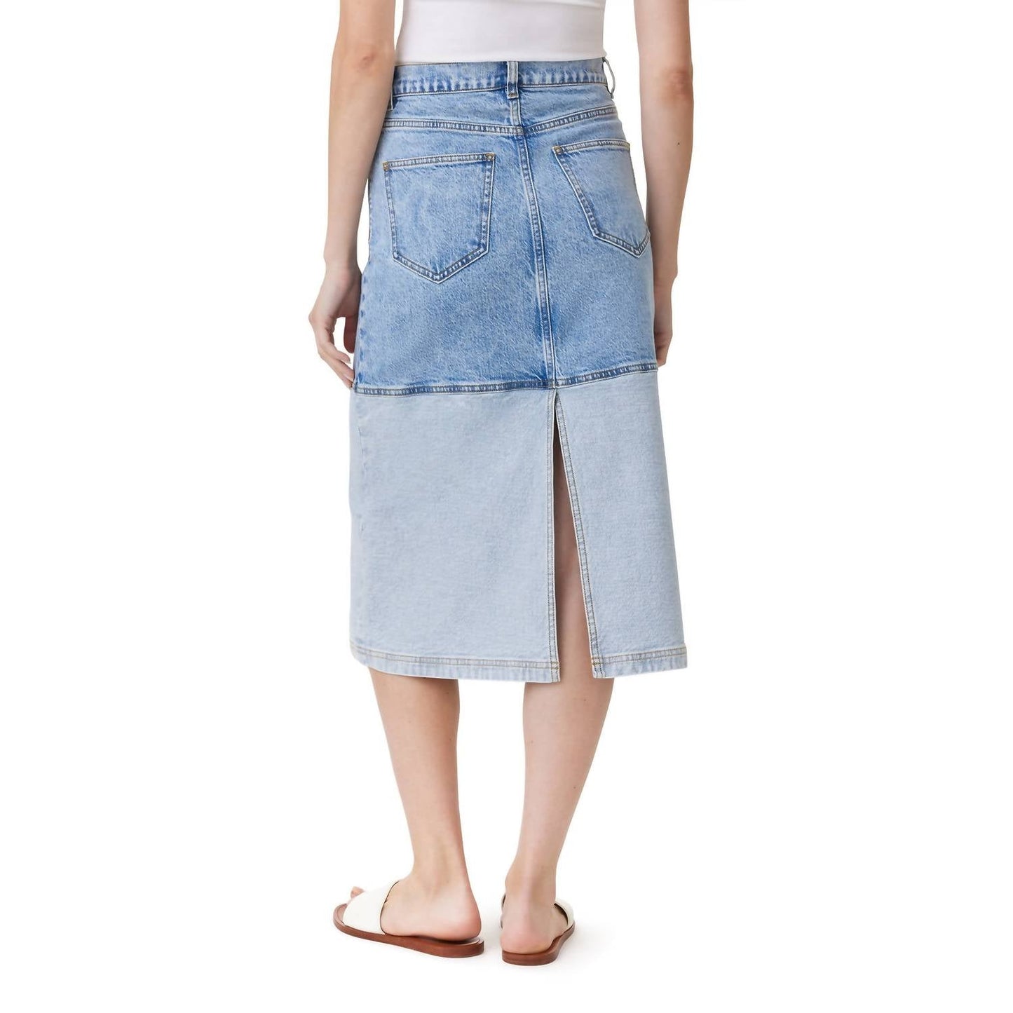 Habitual - Midi Skirt With Contrast Hem
