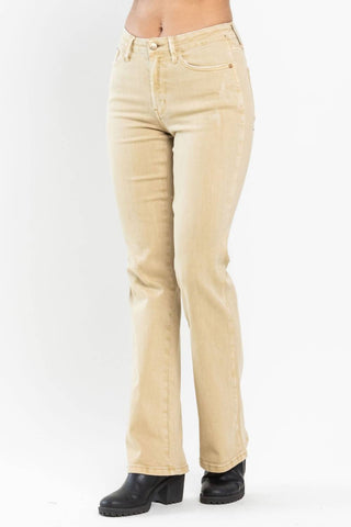 Judy Blue - Dyed Slim Bootcut Jeans