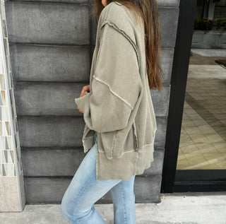 Free People - Camden Henley Sweatshirt