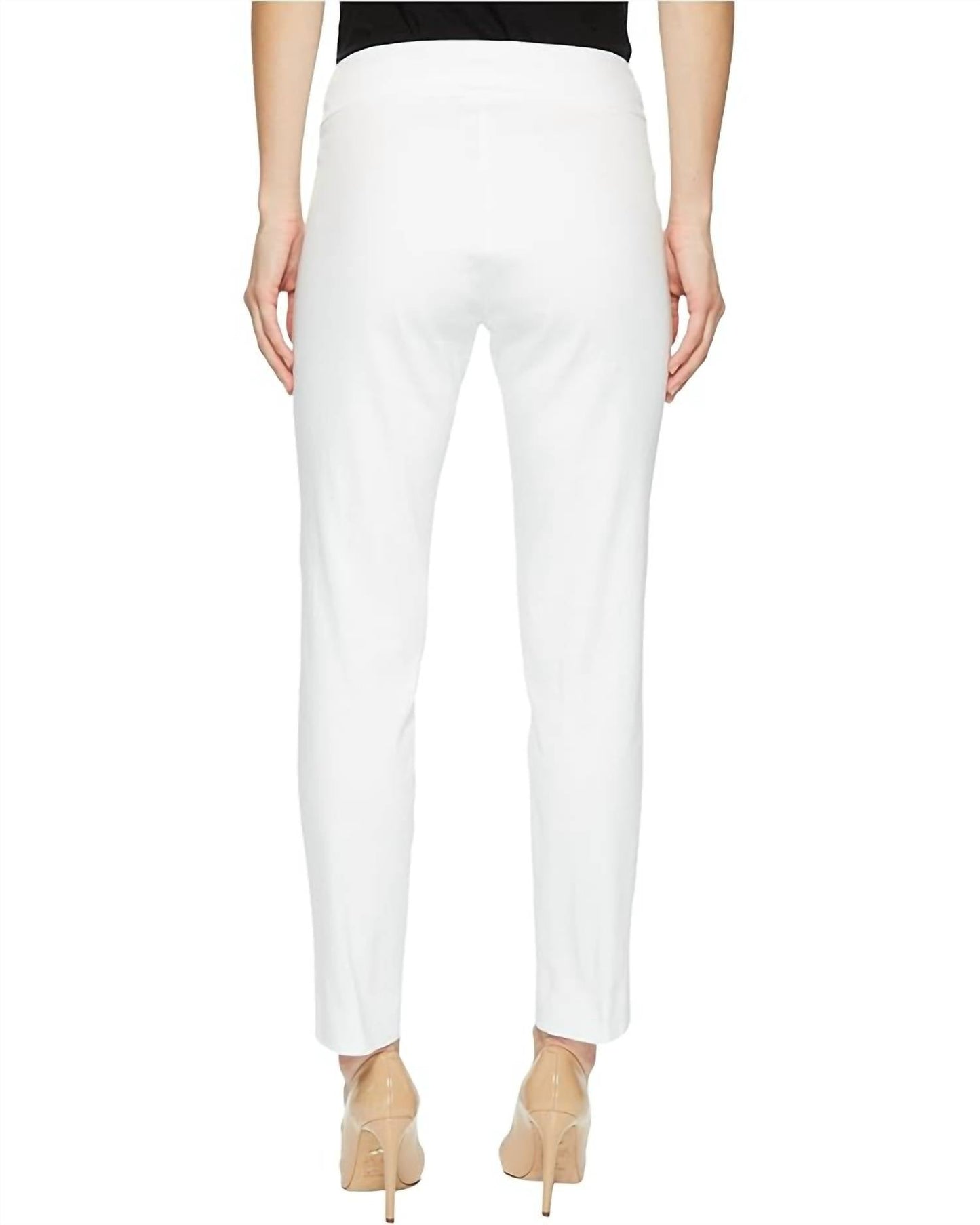 Krazy Larry - P-607 Pull-on Denim Ankle Pants