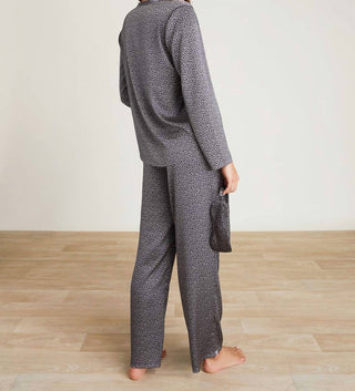 Barefoot Dreams - Washed Satin Eye Mask Pajama Set