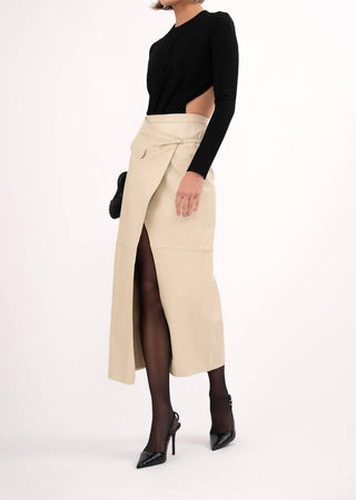 Nonchalant Label - Celeste Leather Skirt