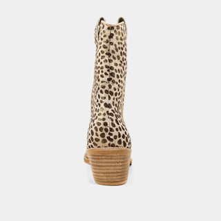 Shu Shop - Women's Toni Gold Cheetah Bootie