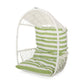 Malia Wicker Hanging Chair With Cushion