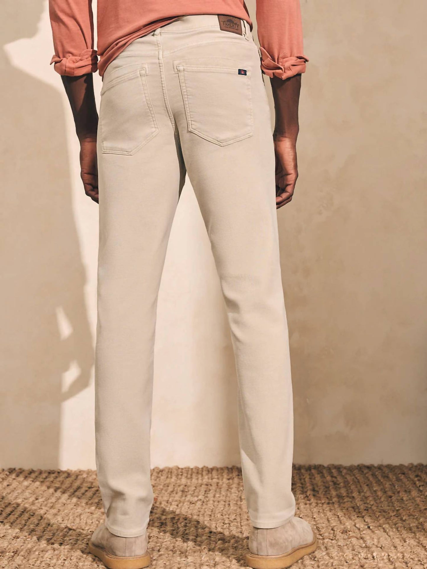 Faherty - Stretch Terry 5-Pocket Pant