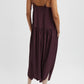 Tibi - Spring Acetate Strappy Jalouise Dress