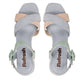Xti - Women's Heeled Suede Sandals