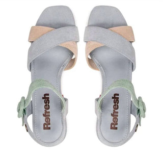 Xti - Women's Heeled Suede Sandals