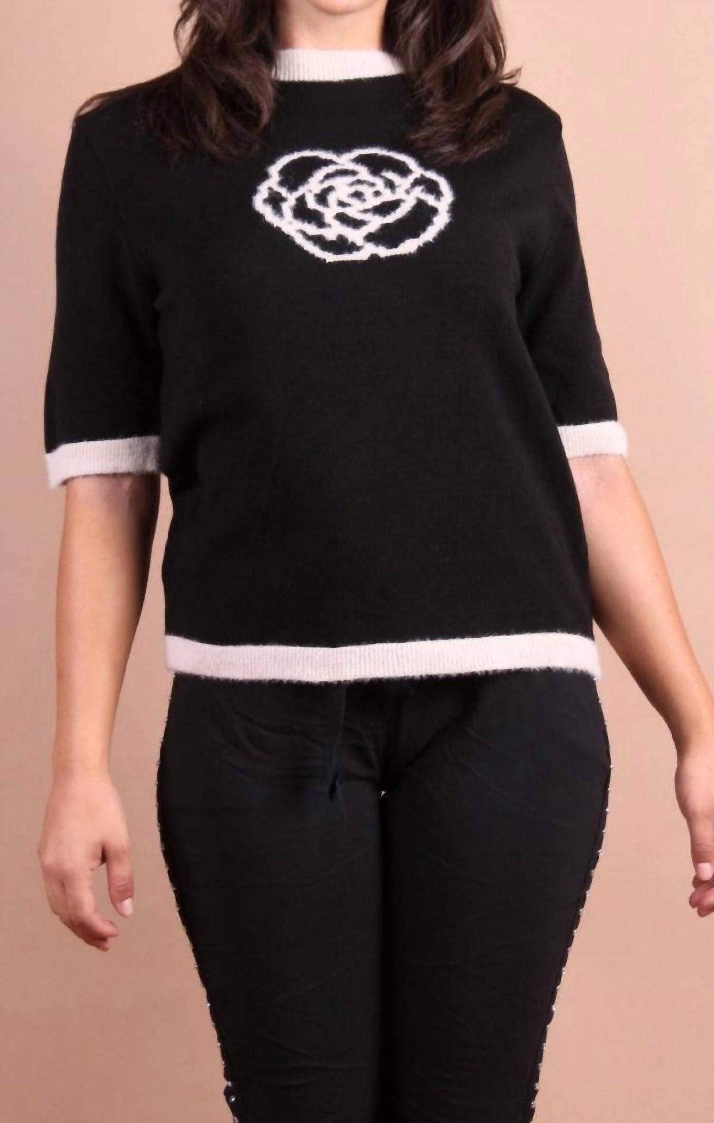 Gigi Moda - Rosa Short Sleeve Sweater