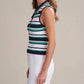 525 America - Vivienne Johnny Collar Stripped Tank