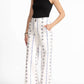 Johnny Was - Wide Leg Embroidered Trouser