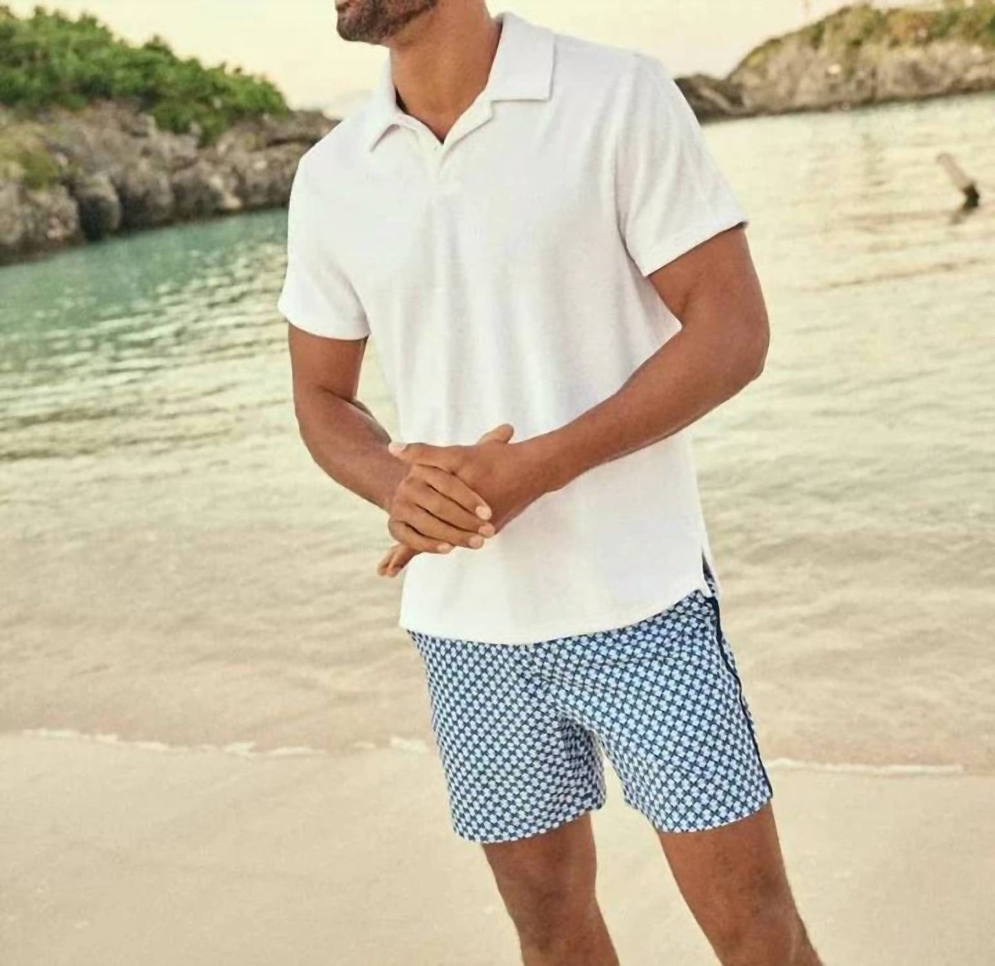 Fair Harbor - Ravello Short Sleeve Terry Polo