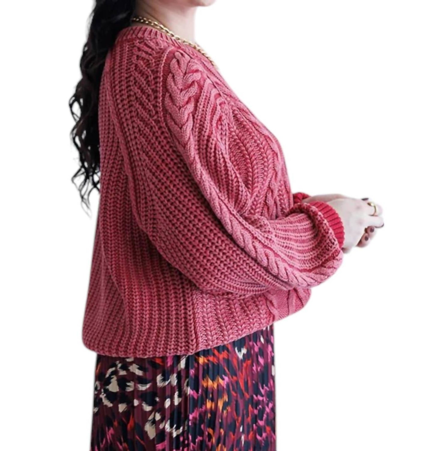 Free People - Frankie Cable Sweater