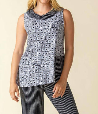 Habitat - Core Travel Mixed Cowl Neck Top